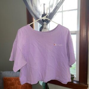 Champion Women's Lavender Short Sleeve Tee